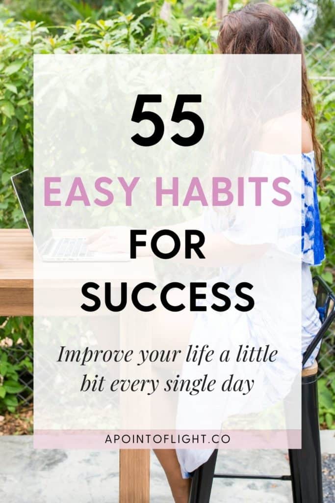 55 habits for happiness and success