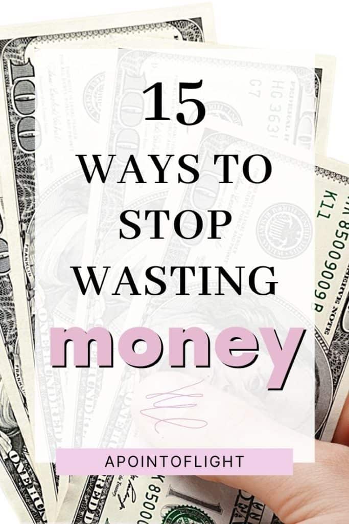 things to stop wasting money on