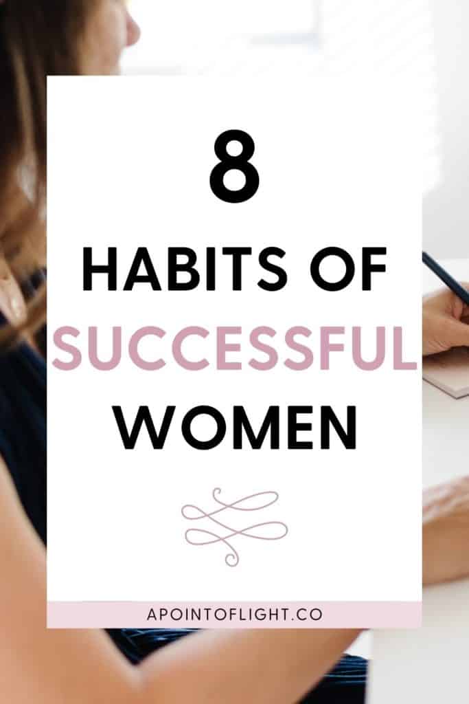 smart habits of successful women