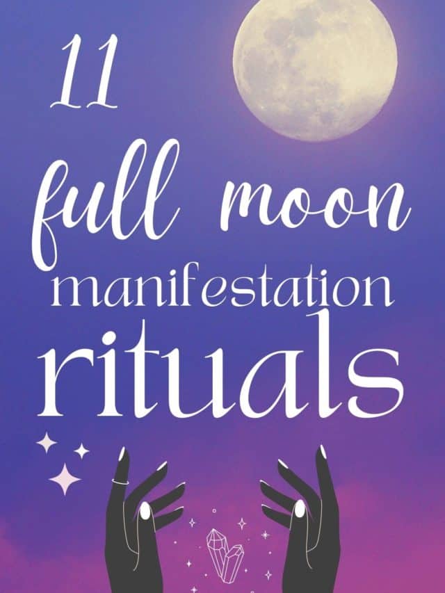 Full Moon Manifestation Rituals A Point of Light