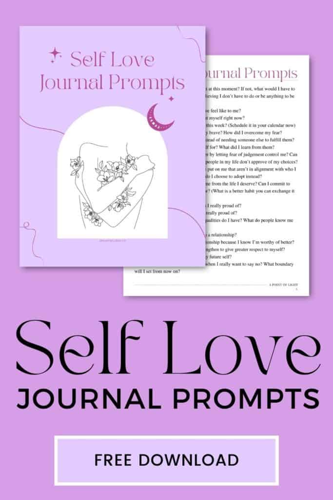 Free Self Love Journal Prompts PDF