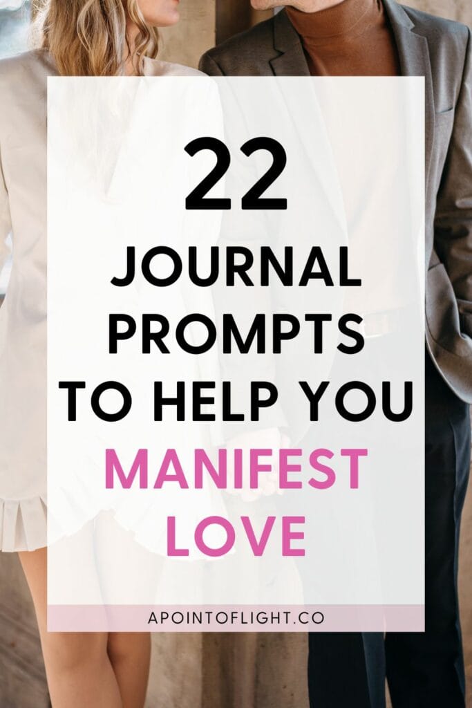 journal prompts for manifesting love